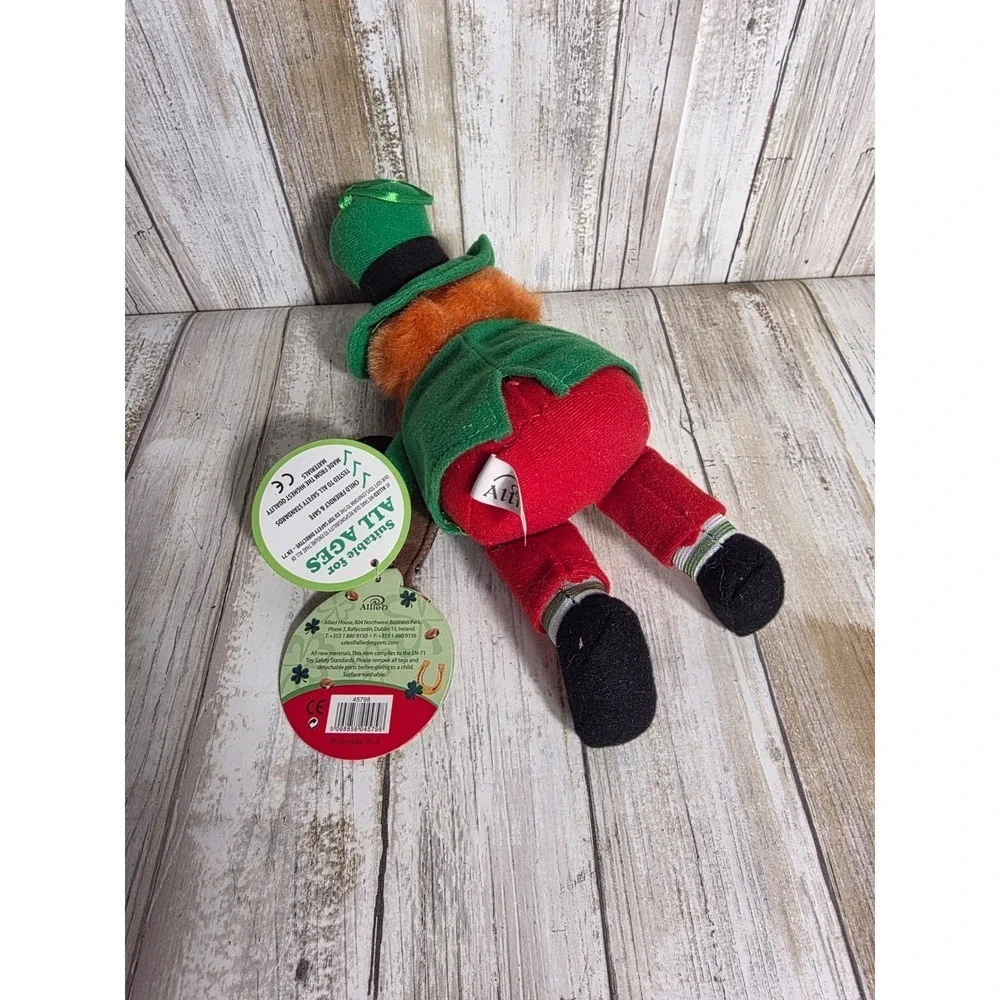 Finnegan King of the Leprechauns Irish Plush Fiddle Allied St Patricks Day 2014